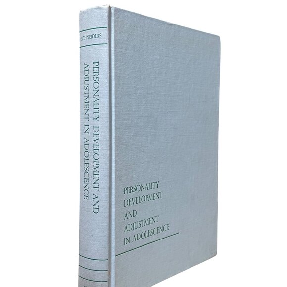 Personality Development And Adjustment In Adolescence Hardcover Book By A. Schne - Picture 2 of 6